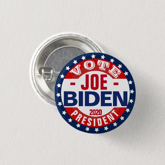 Joe Biden für Präsident Button (Vorne & Hinten)