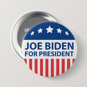 Joe Biden für Präsident Button