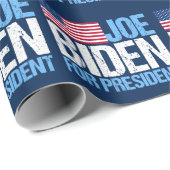 Joe Biden für Präsident Geschenkpapier (Rolleneckpunkt)