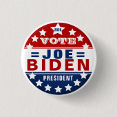 Joe Biden für Präsidenten Button (Vorderseite)