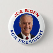 Joe Biden für Präsidenten Button (Vorderseite)