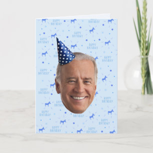 JOE BIDEN GEBURTSTAG KARTE