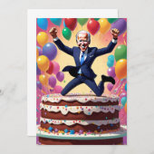 Joe Biden Geburtstagskarte Dankeskarte (Vorne/Hinten)