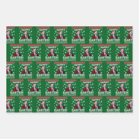 Joe Biden Geschenkpapier Set (Vorderseite 3)