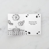 Joe Biden Greeting Karte (Innenseite)