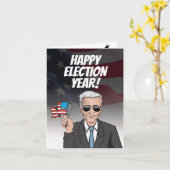 Joe Biden Greeting Karte (Gelbe Blume)