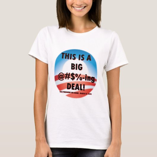 Joe Biden-große Sache T-Shirt (Vorderseite)