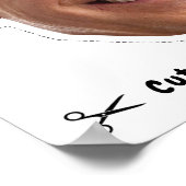 Joe Biden Halloween Mask Poster (Ecke)