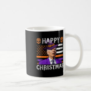 Joe Biden Happy Halloween Flag Kaffeetasse