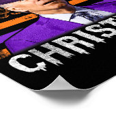 Joe Biden Happy Halloween Flag Poster (Ecke)