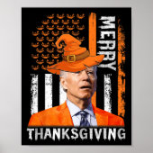 Joe Biden Happy Halloween Merry Erntedank US F Poster (Vorne)
