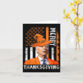 Joe Biden Happy Halloween Merry Erntedank Us Fl Karte (Gelbe Blume)