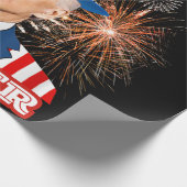 Joe Biden Happy Oaster Geschenkpapier (Ecke)