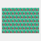 Joe Biden Happy Oaster Weihnachtsgeschenk Wrap Geschenkpapier Set (Vorderseite 2)