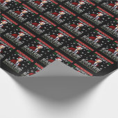 Joe Biden "Happy Oaster" Weihnachtswrapping Paper Geschenkpapier (Ecke)