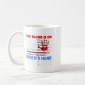 Joe Biden hat Blut in den Händen. Kaffeetasse (Links)