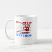 Joe Biden hat Blut in den Händen. Kaffeetasse (Links)
