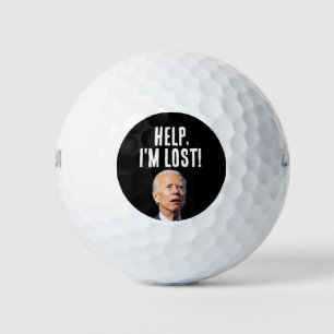JOE BIDEN HELFEN MIR, DIE FUNNY GOLF BALLS ZU VERL GOLFBALL