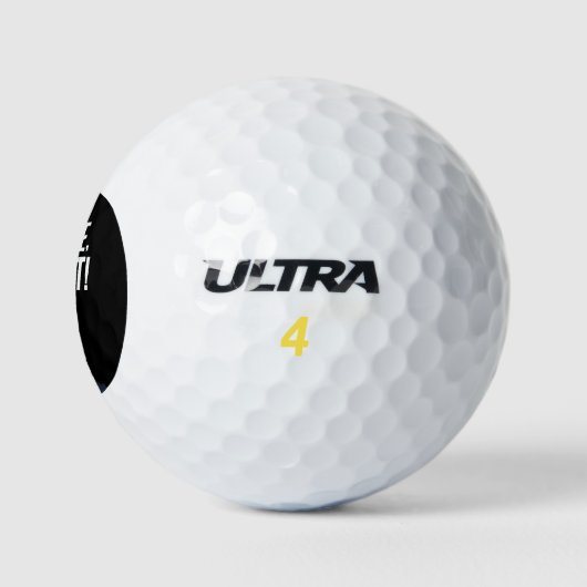 JOE BIDEN HELFEN MIR, ICH BIN VERLOREN! FUNNY GOLF GOLFBALL (Logo)