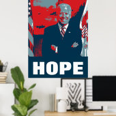 Joe Biden Hope Poster (Heimbüro)
