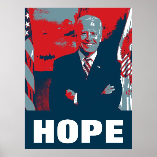 Joe Biden Hope Poster (Vorne)