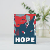 Joe Biden Hope Postkarte (Stehend Vorderseite)