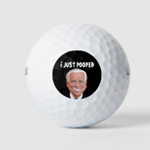 JOE BIDEN I JOST KACKTE GOLF BALLS GOLFBALL
