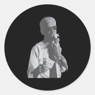 Joe Biden Ice Cream 2020 zum Präsidenten Runder Aufkleber
