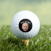 JOE BIDEN ICH BIN VERLOREN! FUNNY GOLF BALLS GOLFBALL (Insitu T-Shirt)