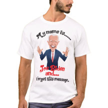 Joe Biden Ich habe diese Nachricht vergessen