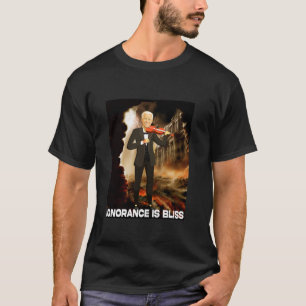 Joe Biden Ignorance ist Bliss Funny Anti Biden Pro T-Shirt