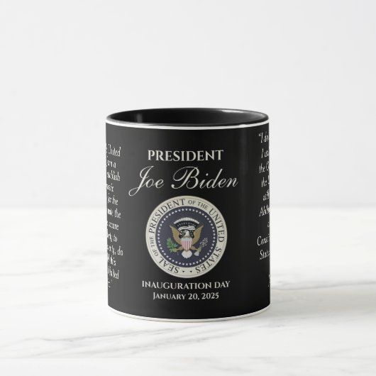 Joe Biden Inauguration Day 20. Januar 2025 Tasse (Zentrum)
