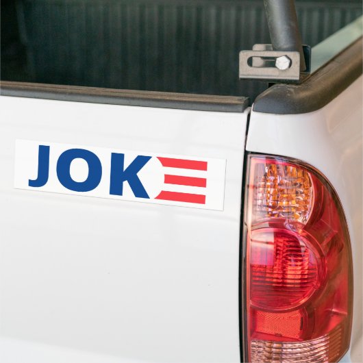 Joe Biden ist ein Joke Autoaufkleber (Auf Lkw)