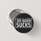 joe Biden Ist zum Kotzen Button (Vorne & Hinten)