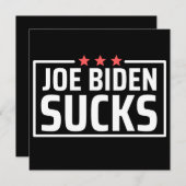 joe Biden Ist zum Kotzen Save The Date (Vorne/Hinten)