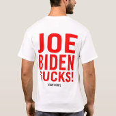 Joe Biden ist zum Kotzen T-Shirt (Rückseite)