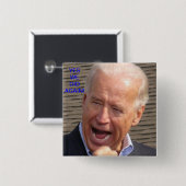 Joe Biden - ja wiederholten wir! Button (Vorne & Hinten)