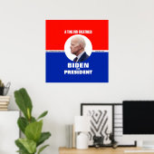 Joe Biden JFK-Style Poster (Heimbüro)