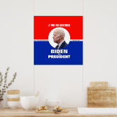 Joe Biden JFK-Style Poster (Küche)