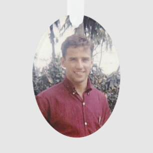 Joe Biden jung heiß stylisiert Ornament