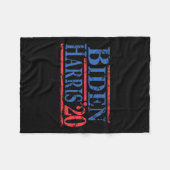 Joe Biden Kamala Harris 2020 Fleecedecke (Vorderseite (Horizontal))