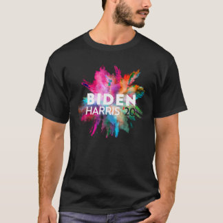 Joe Biden Kamala Harris 2020 Hipster Gefärbte Kraw T-Shirt