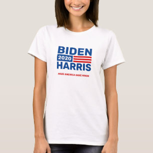 Joe Biden Kamala Harris 2020 Ladys Campaign Kundge T-Shirt