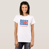 Joe Biden Kamala Harris 2020 Ladys Campaign Kundge T-Shirt (Vorne ganz)