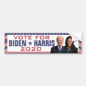 Joe Biden Kamala Harris 2020 President Vice Autoaufkleber (Vorne)