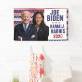 Joe Biden Kamala Harris 2020 US-Präsident Foto Banner (Insitu)