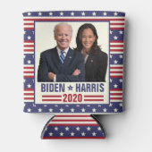 Joe Biden Kamala Harris 2020 US-Präsident Foto Dosenkühler (Vorderseite)