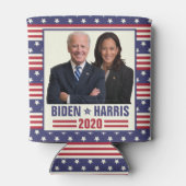 Joe Biden Kamala Harris 2020 US-Präsident Foto Dosenkühler (Rückseite)