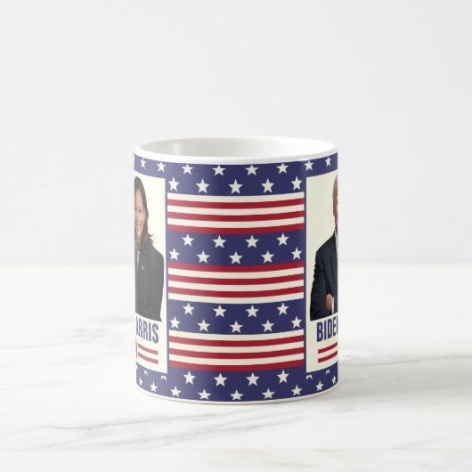 Joe Biden Kamala Harris 2020 US-Präsident Foto Kaffeetasse (Mittel)
