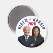 Joe Biden Kamala Harris 2020 Vizepräsident der Fot Magnet (Vorderseite/Rückseite)